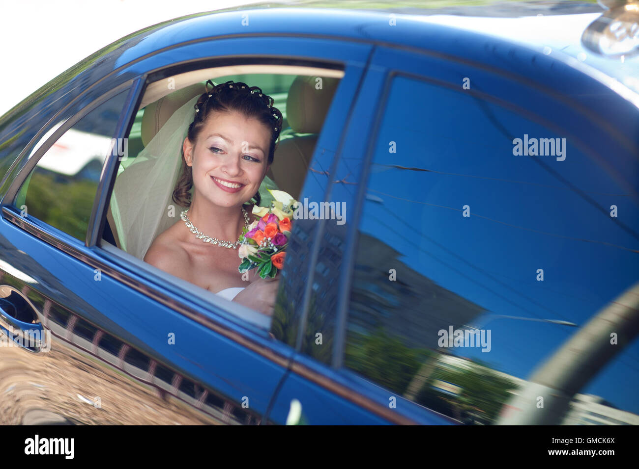 portrait of the bride Stock Photo - Alamy