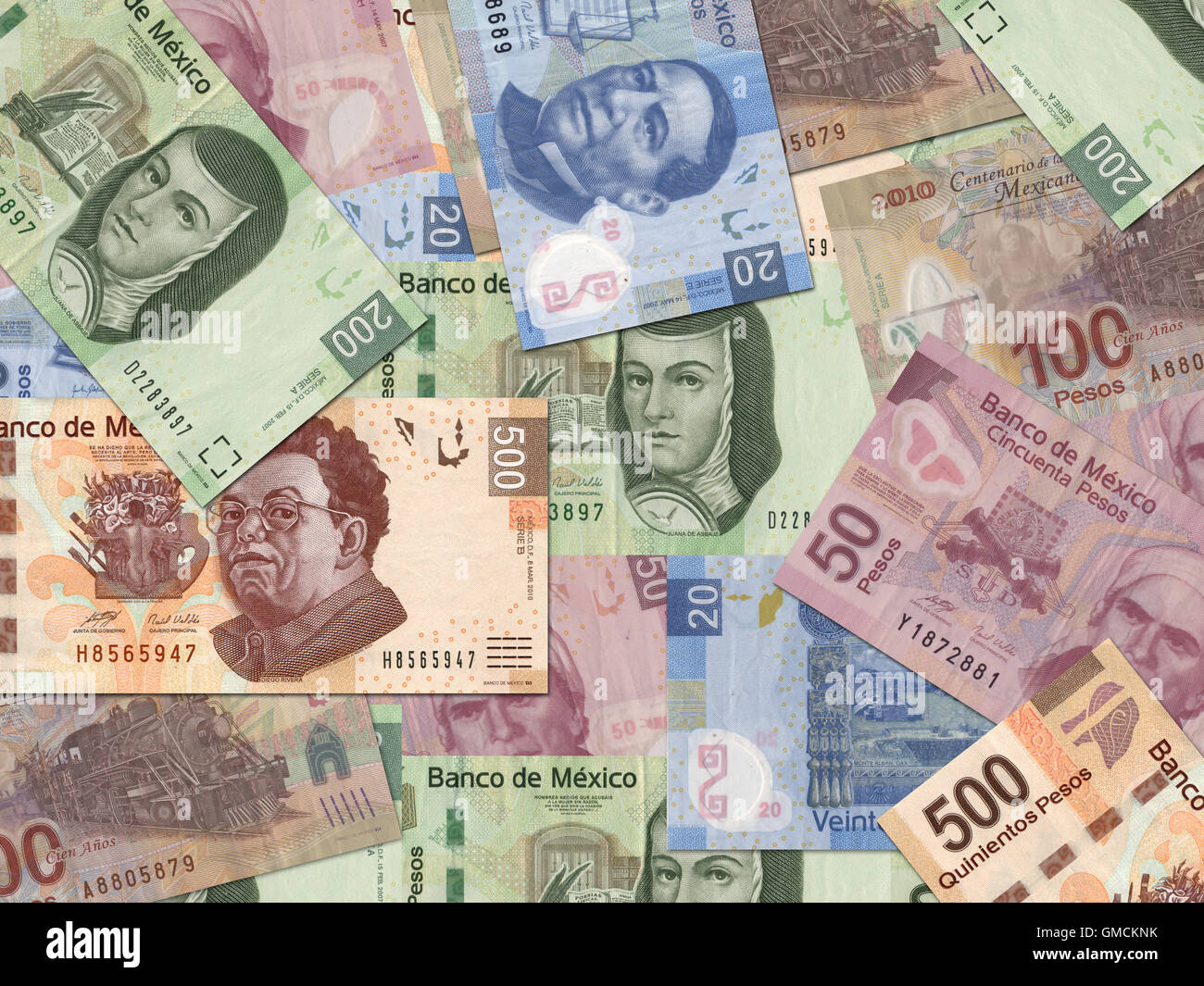 Mexican money peso hi res stock photography and images Alamy
