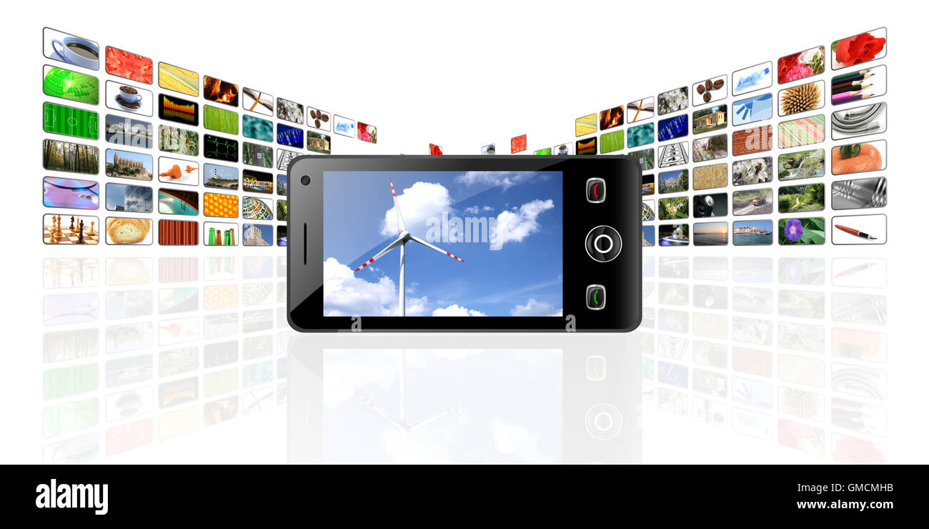 mobile phones gallery Stock Photo Alamy