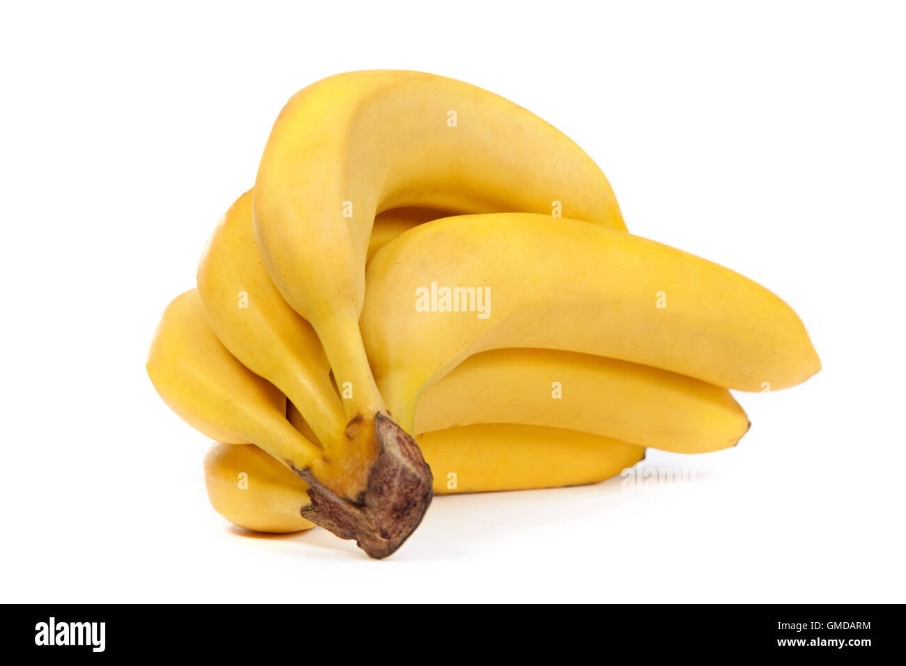 A bunch of bananas isolated Stock Photo Alamy