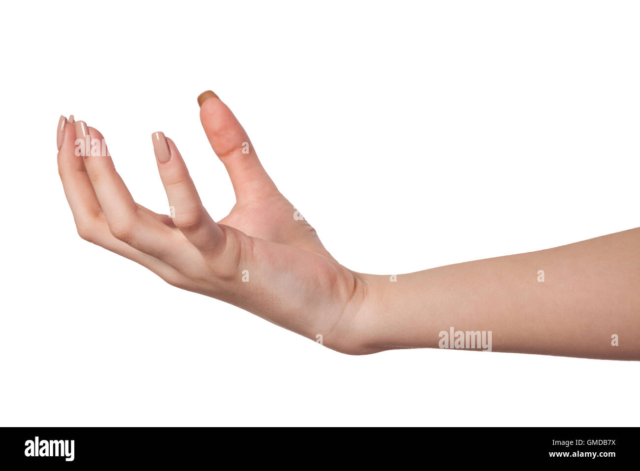 Female hand gesture Cut Out Stock Images & Pictures - Alamy