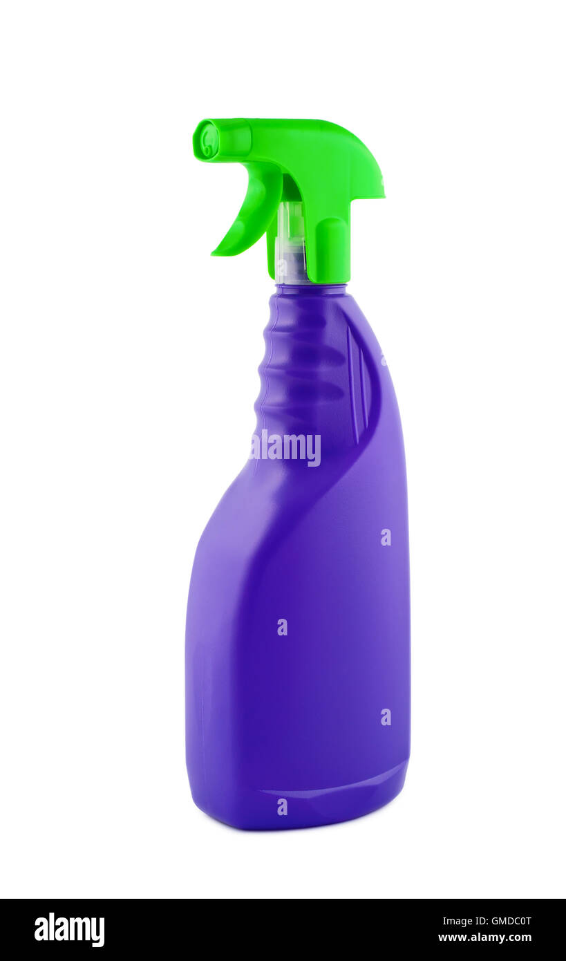 Bottle sprayer for cleaning isolated on white background Stock Photo Alamy