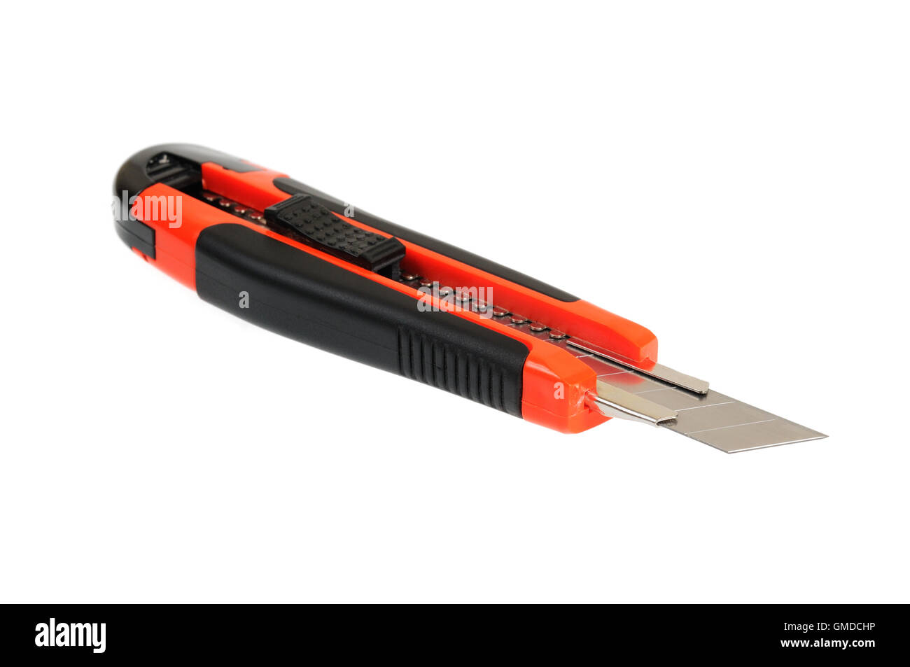 Red stationery knife Stock Photo Alamy