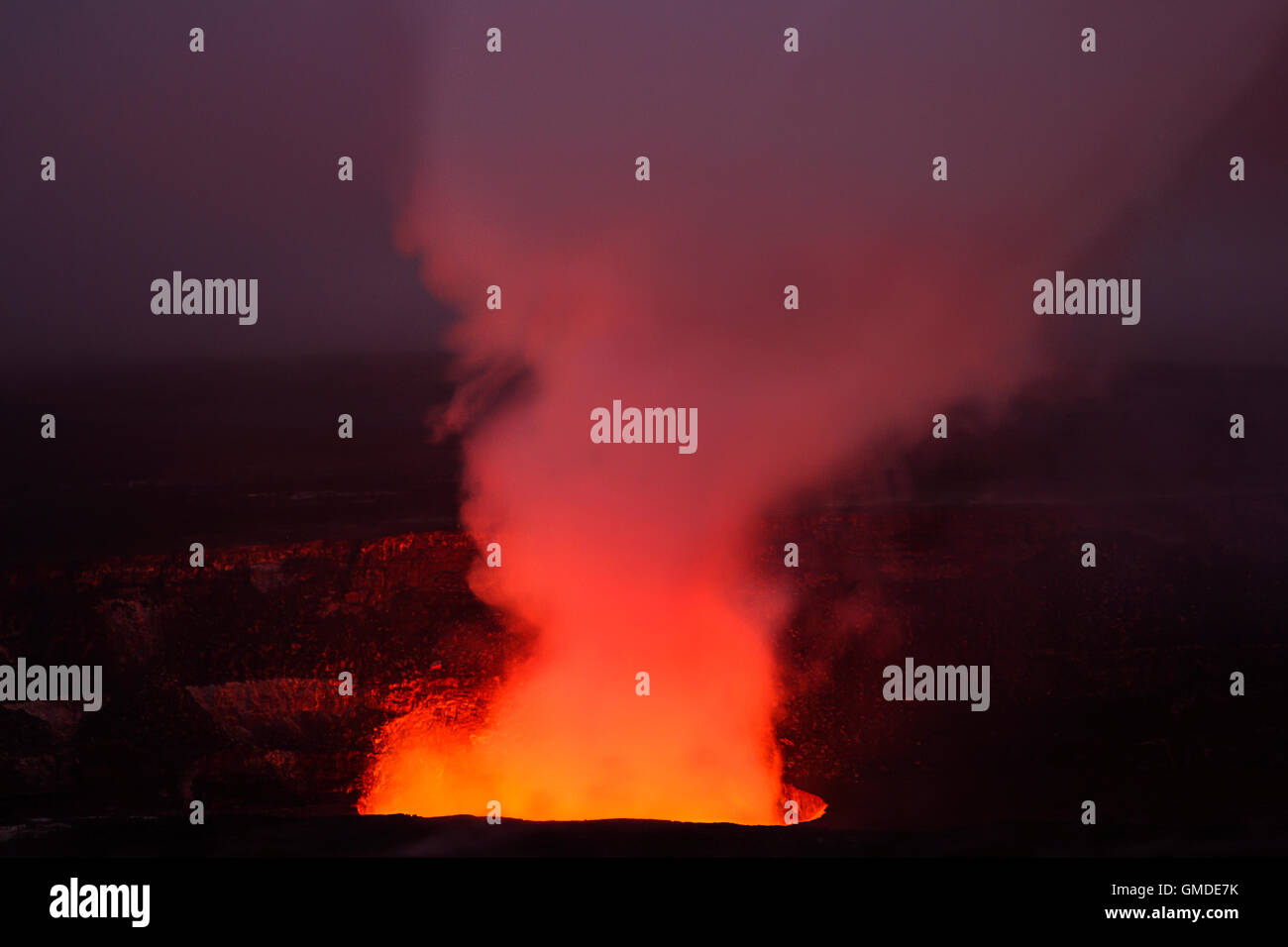 kilauea volcano Stock Photo