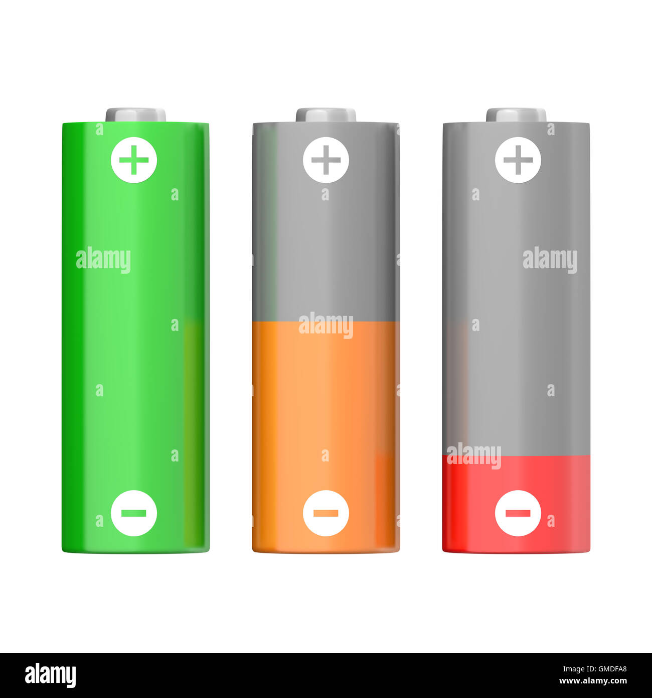 Battery charging symbols Stock Photo Alamy