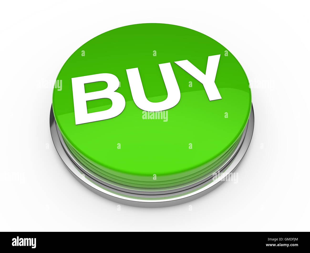 3d button buy green Stock Photo Alamy