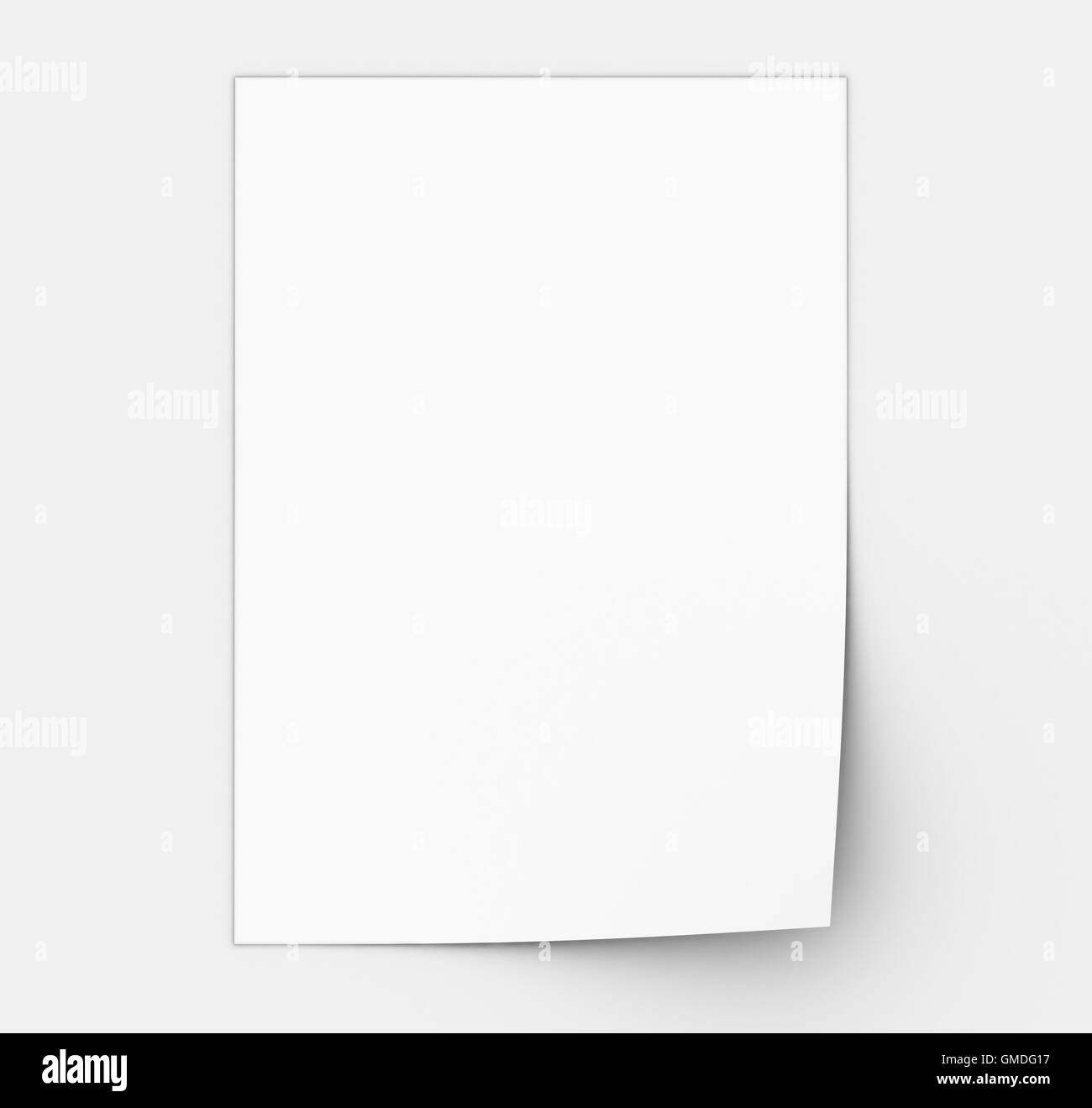 White sheet of paper Stock Photo - Alamy