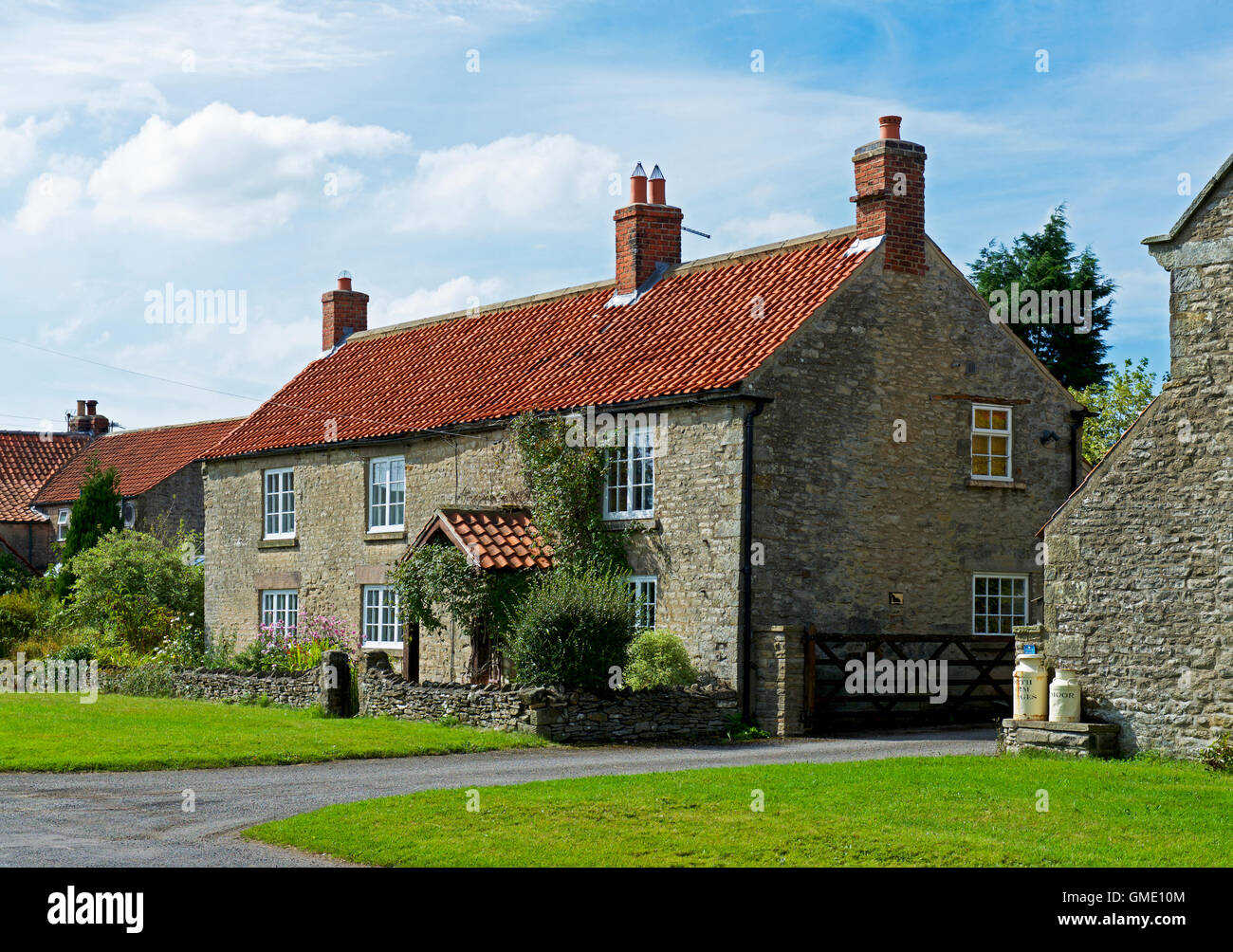 Cottage in the village of Fadmoor, North York Moors National Park