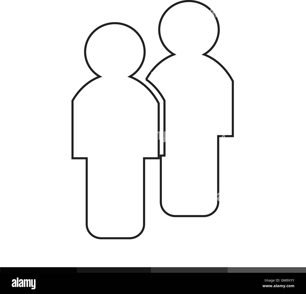 people icon Illustration design Stock Vector Image & Art - Alamy