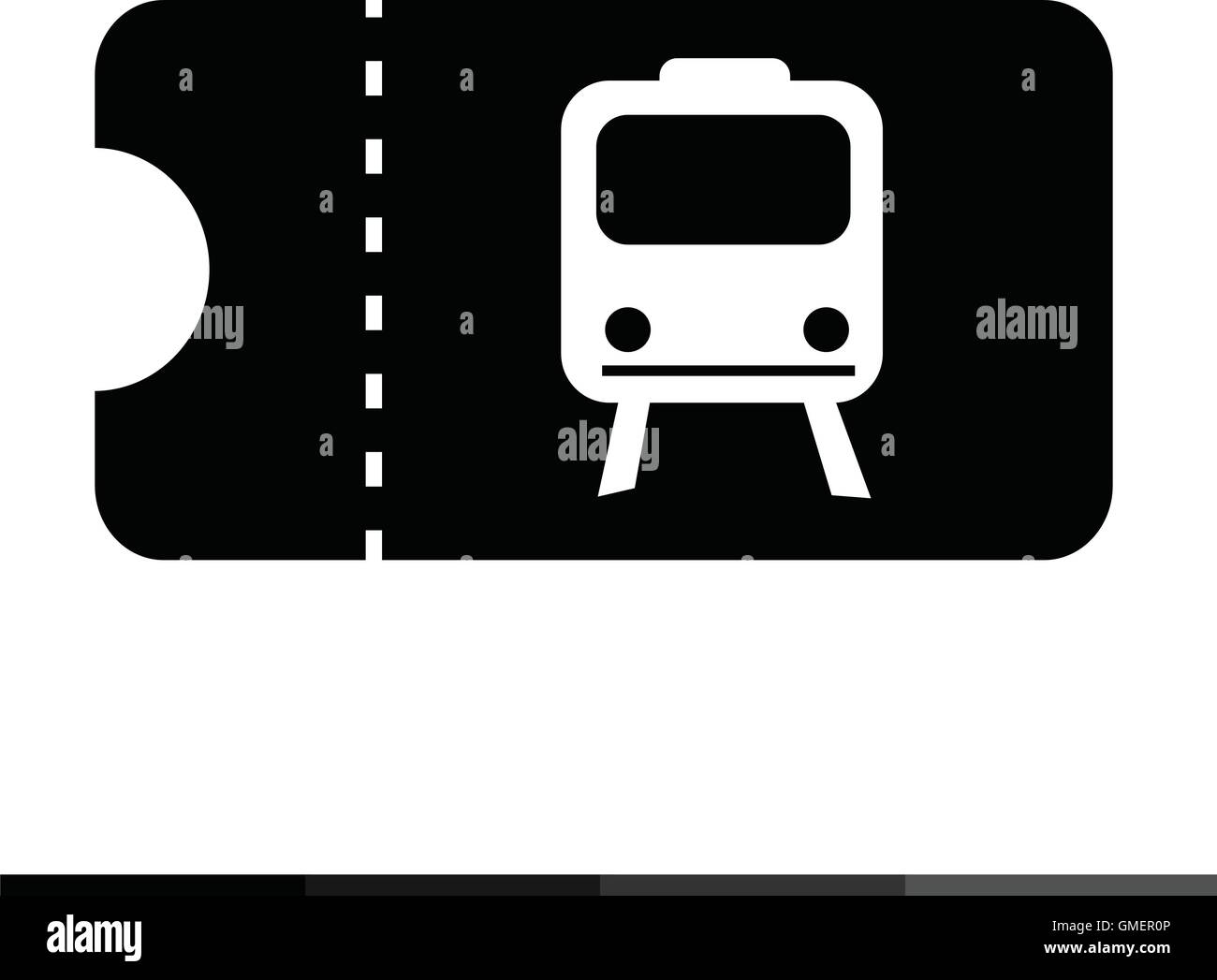 Train ticket icon illustration design Stock Vector Image & Art - Alamy