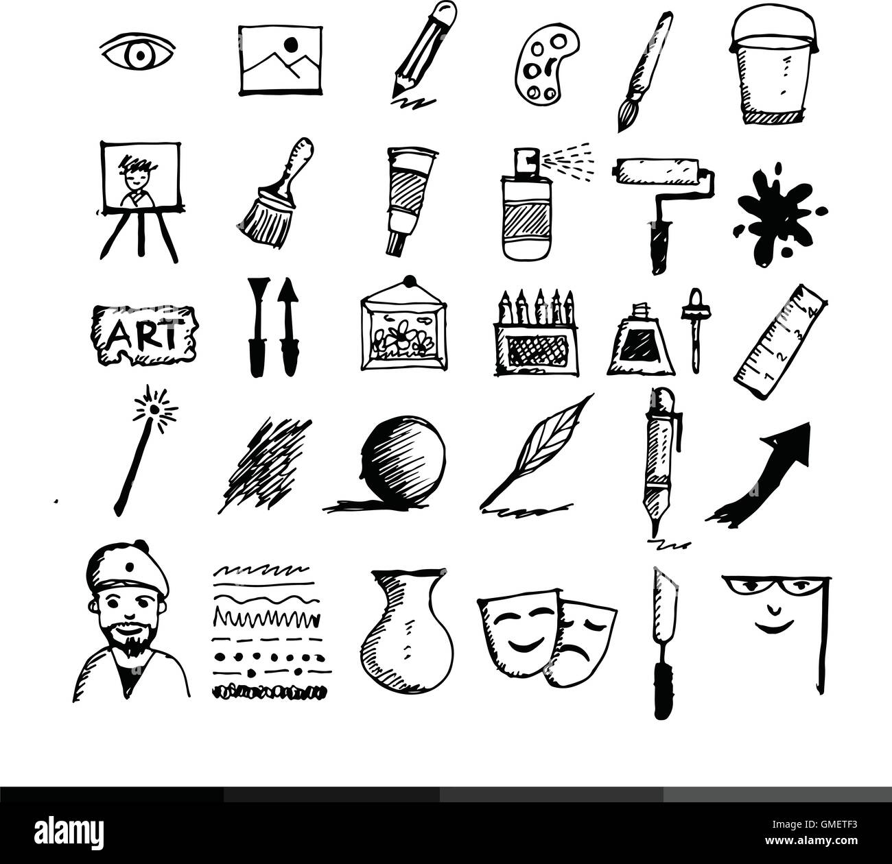 Art icon illustration design Stock Vector Image & Art - Alamy