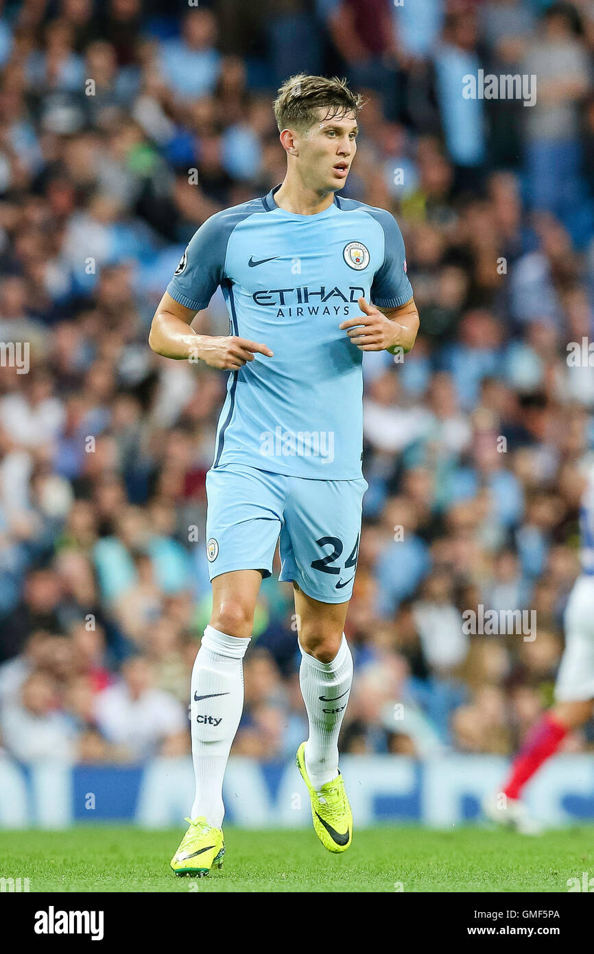 Manchester UK 24th Aug 2016 John Stones Man C Football Soccer manchester-uk-24th-aug-2016-john-stones-man-c-football-soccer