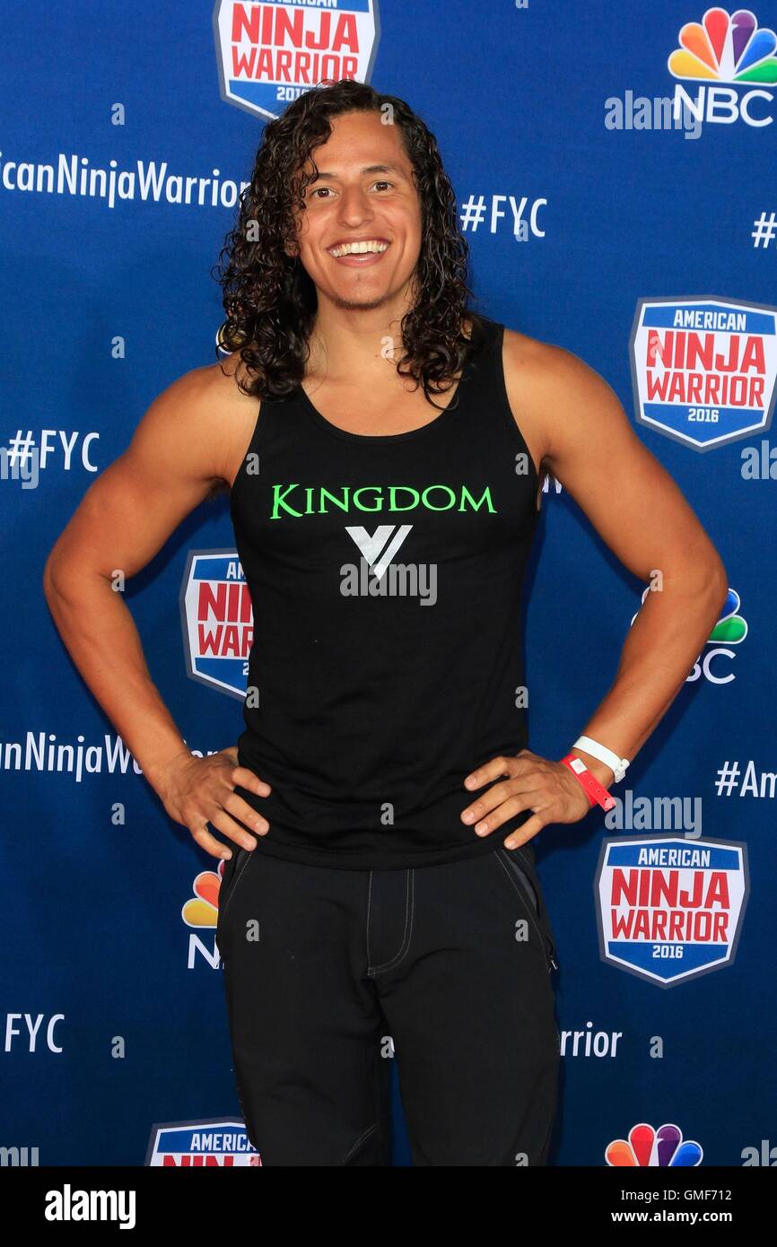 Los Angeles, CA, USA. 24th Aug, 2016. Daniel Gil at arrivals for AMERICAN NINJA WARRIOR Event