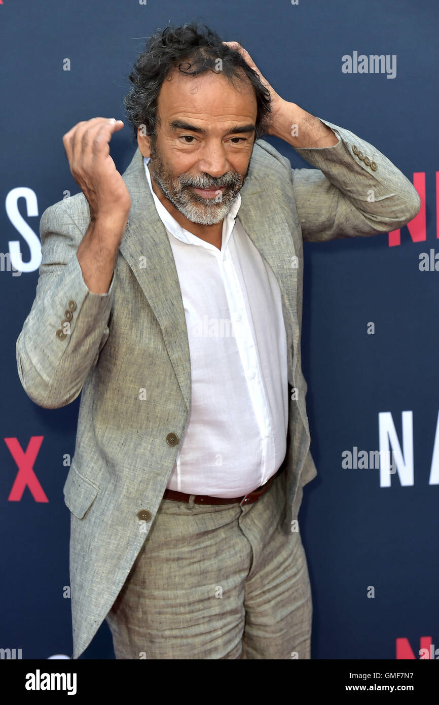 Hollywood, California. 24th Aug, 2016. Damian Alcazar attends the