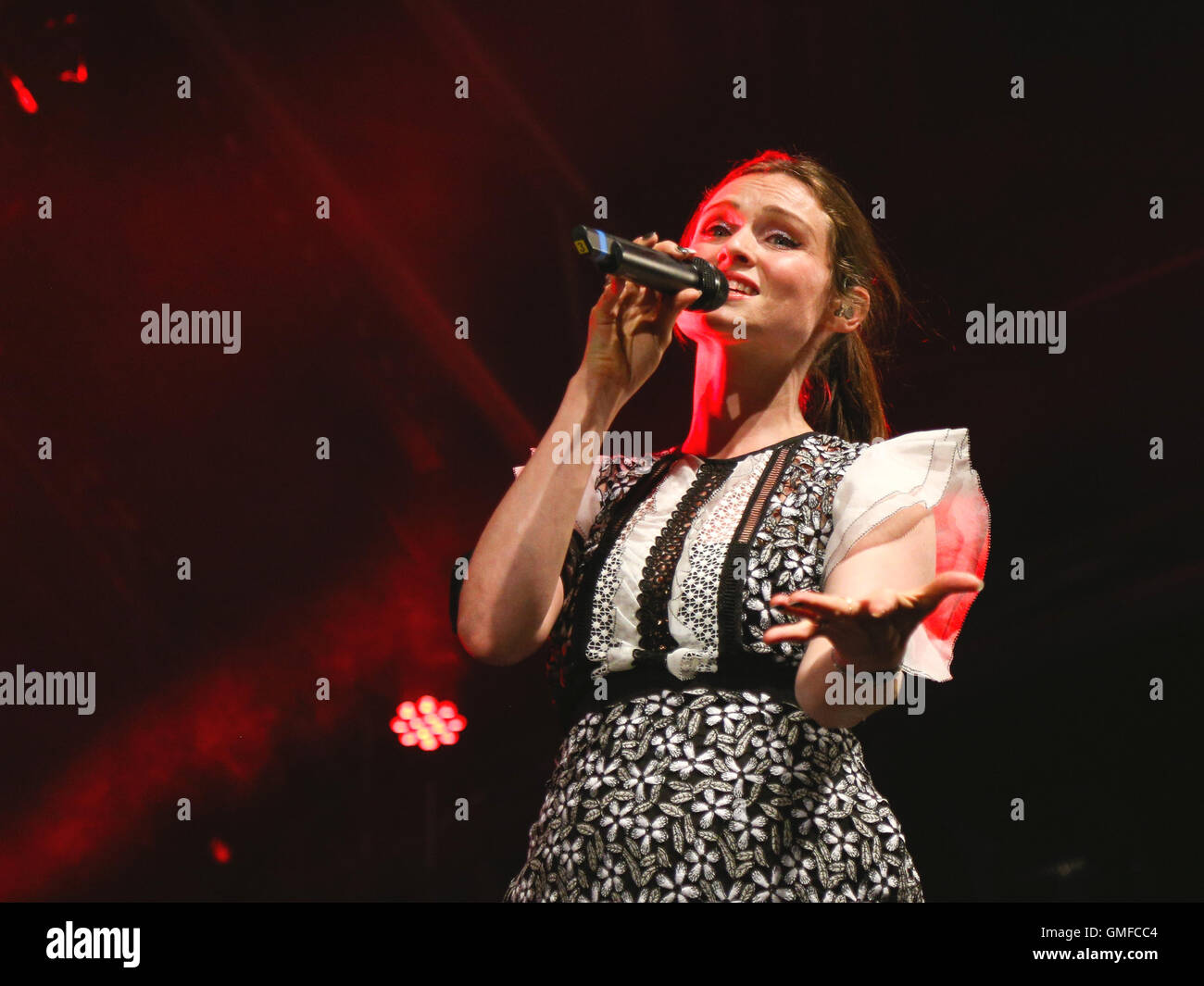 Sophie Ellis-Bextor performs at 'The Big Weekend' for Manchester Pride. Stock Photo