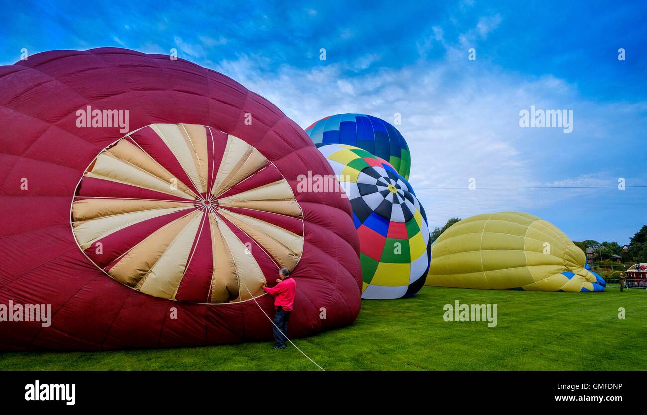 Strathaven Scotland, UK. 27th Aug, 2016. The Strathaven Balloon