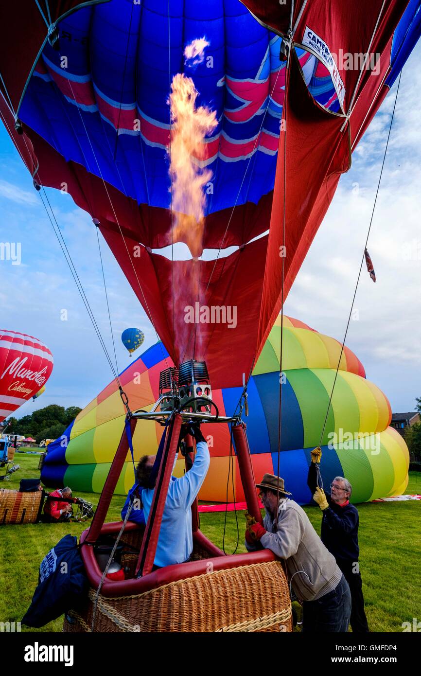 Strathaven Scotland, UK. 27th Aug, 2016. The Strathaven Balloon