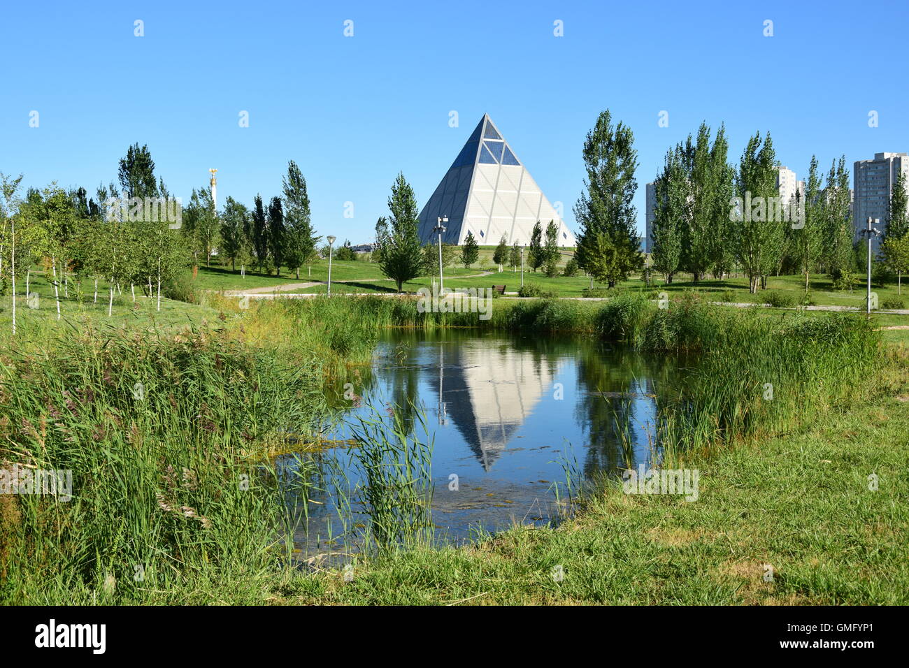 Astana (NurSultan), Kazakhstan View with modern buildings in Astana