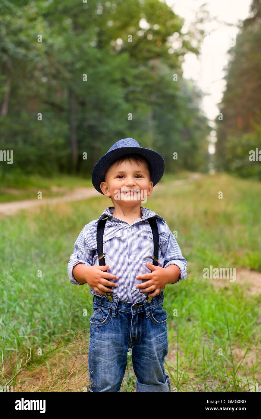 Portrait of a boy Stock Photo