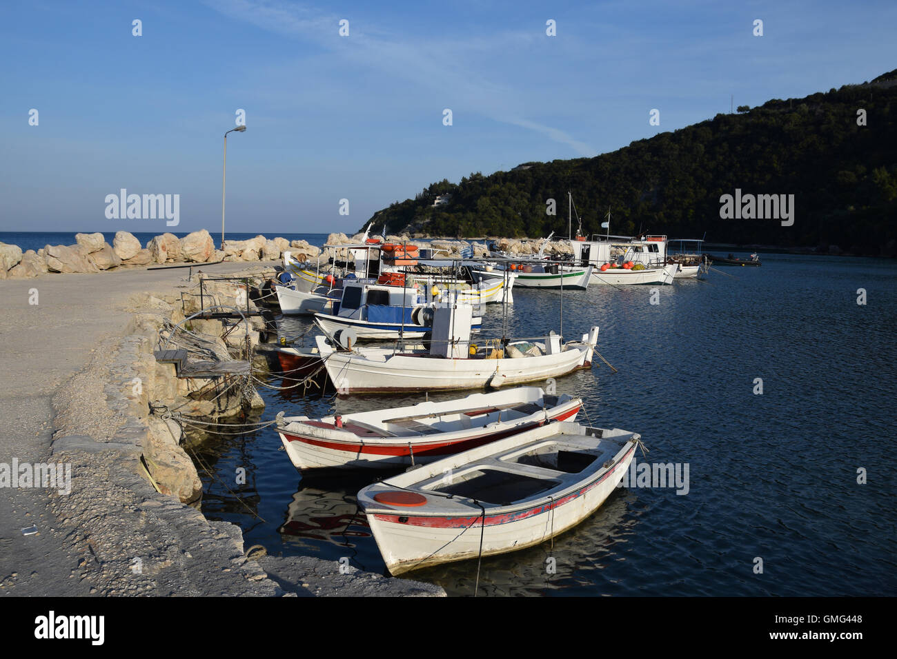 Small wooden boats and fishing boat hi-res stock photography and images ...