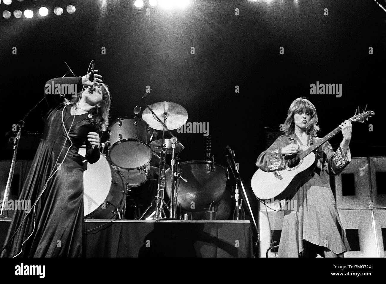 HEART performing live in Los Angeles, CA on September 27, 1977. Photo ...