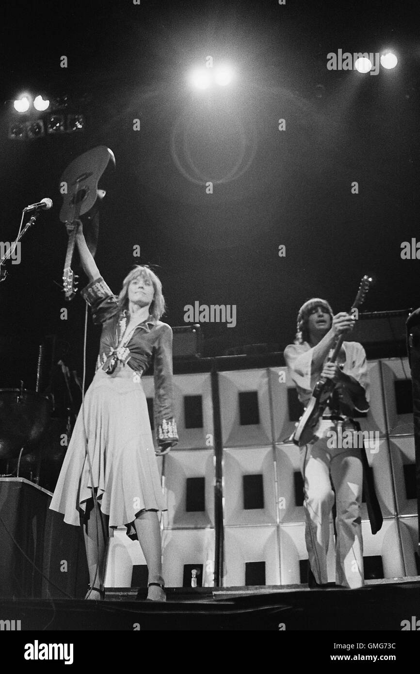 Heart Performing Live In Los Angeles, Ca On September 27, 1977. Photo 