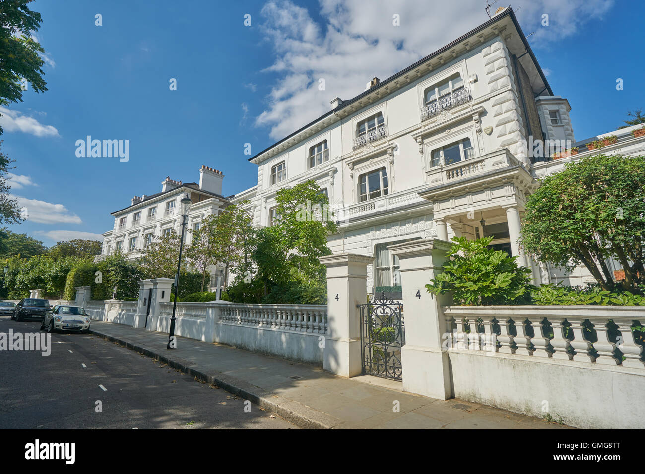 The Boltons, Bolton Gardens, expensive property London Stock Photo