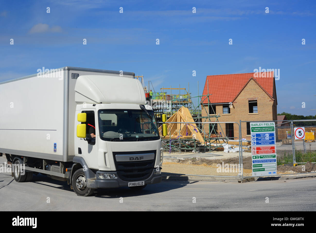 Uk truck driver hires stock photography and images Alamy