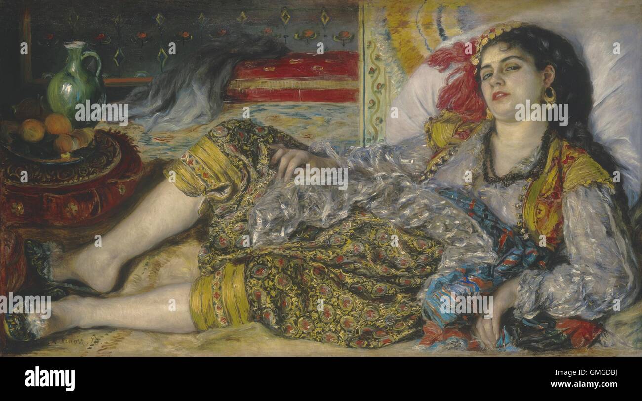 Odalisque painting discount
