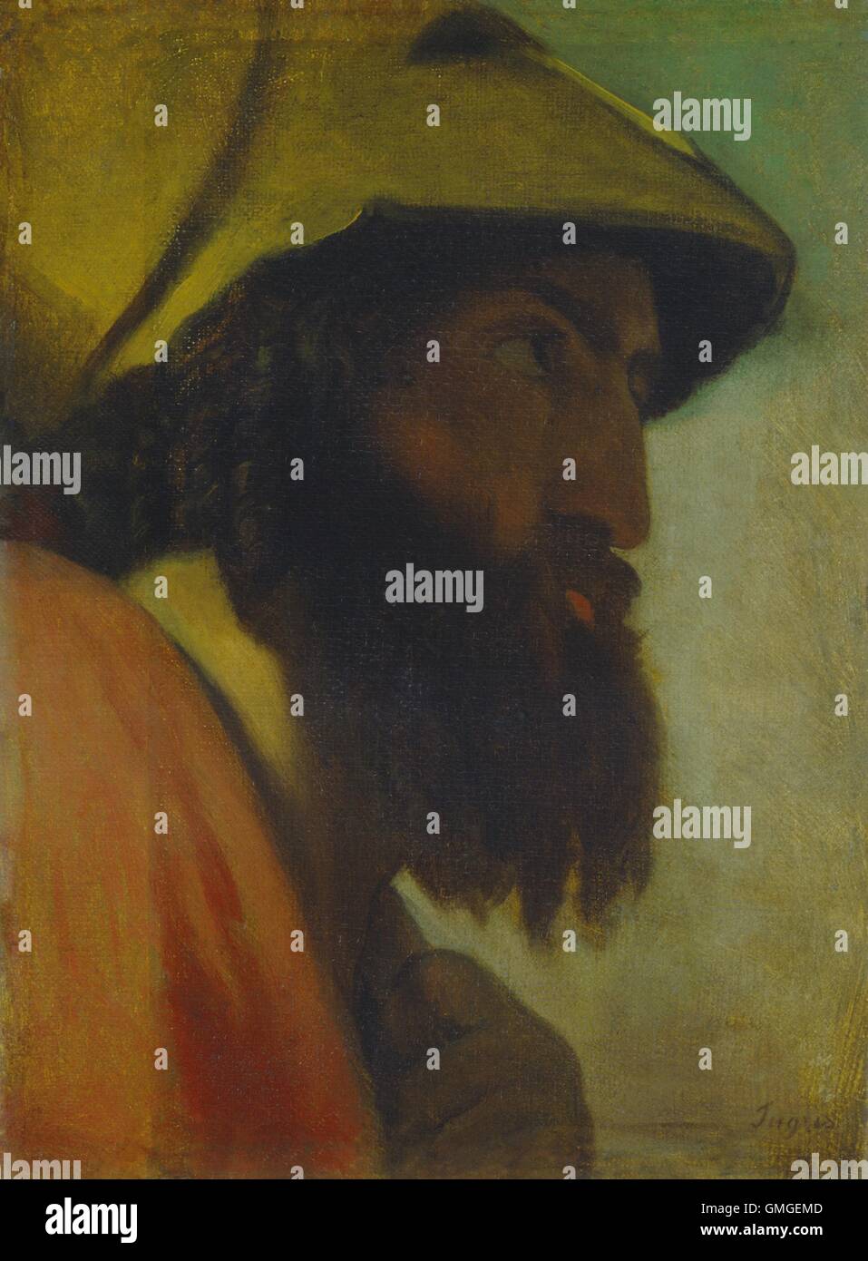 Ulysses, by JeanAugusteDominique Ingres, 1827, French painting, oil