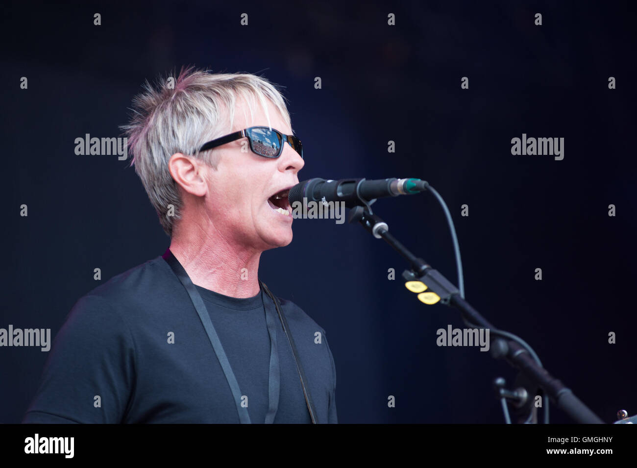 From The Jam play Rewind North Festival, Capesthorne Hall, Cheshire 6th August 2016 Stock Photo