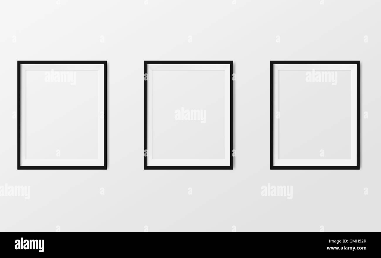blank frame on a white background Stock Photo - Alamy