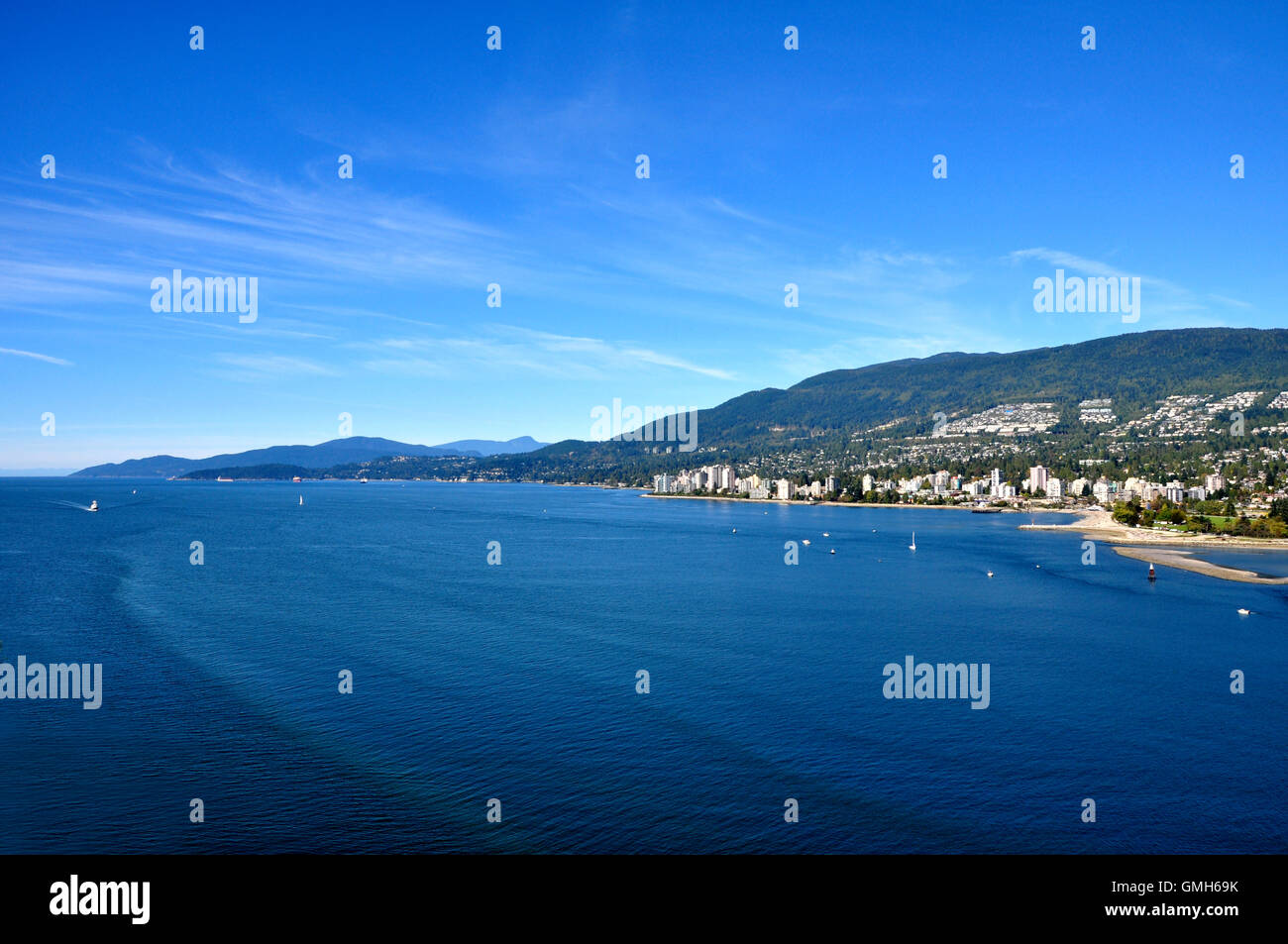 Burrard Inlet Vancouver Stock Photo - Alamy