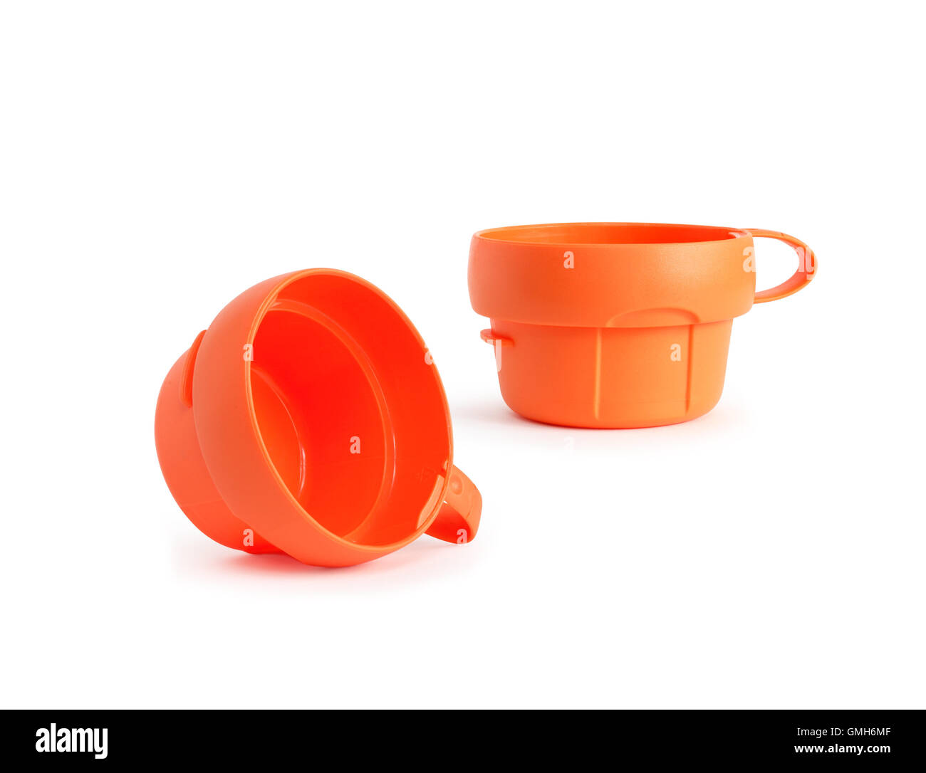 Two Plastic Cups Stock Photo Alamy