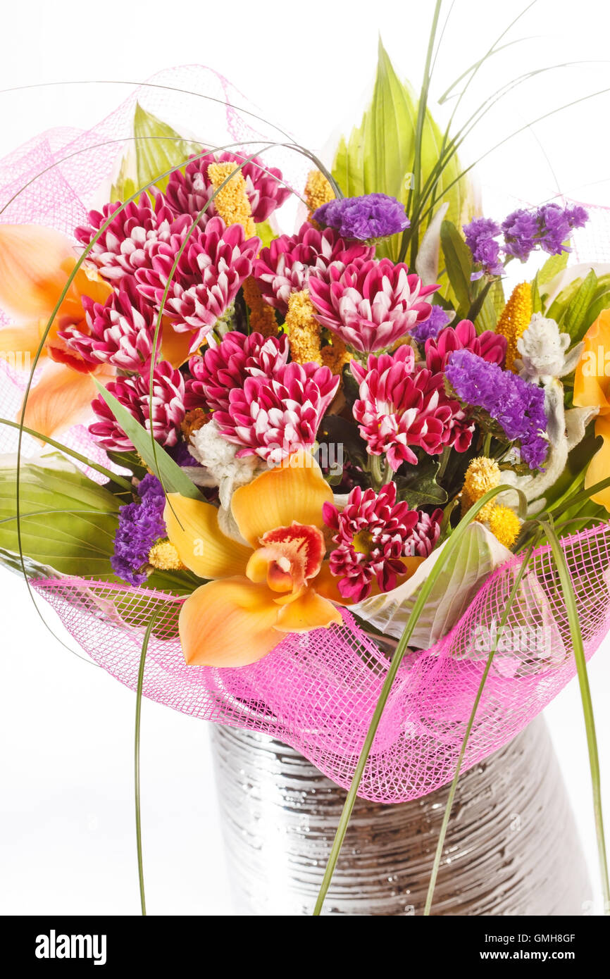 bouquet of colorful flowers Stock Photo - Alamy