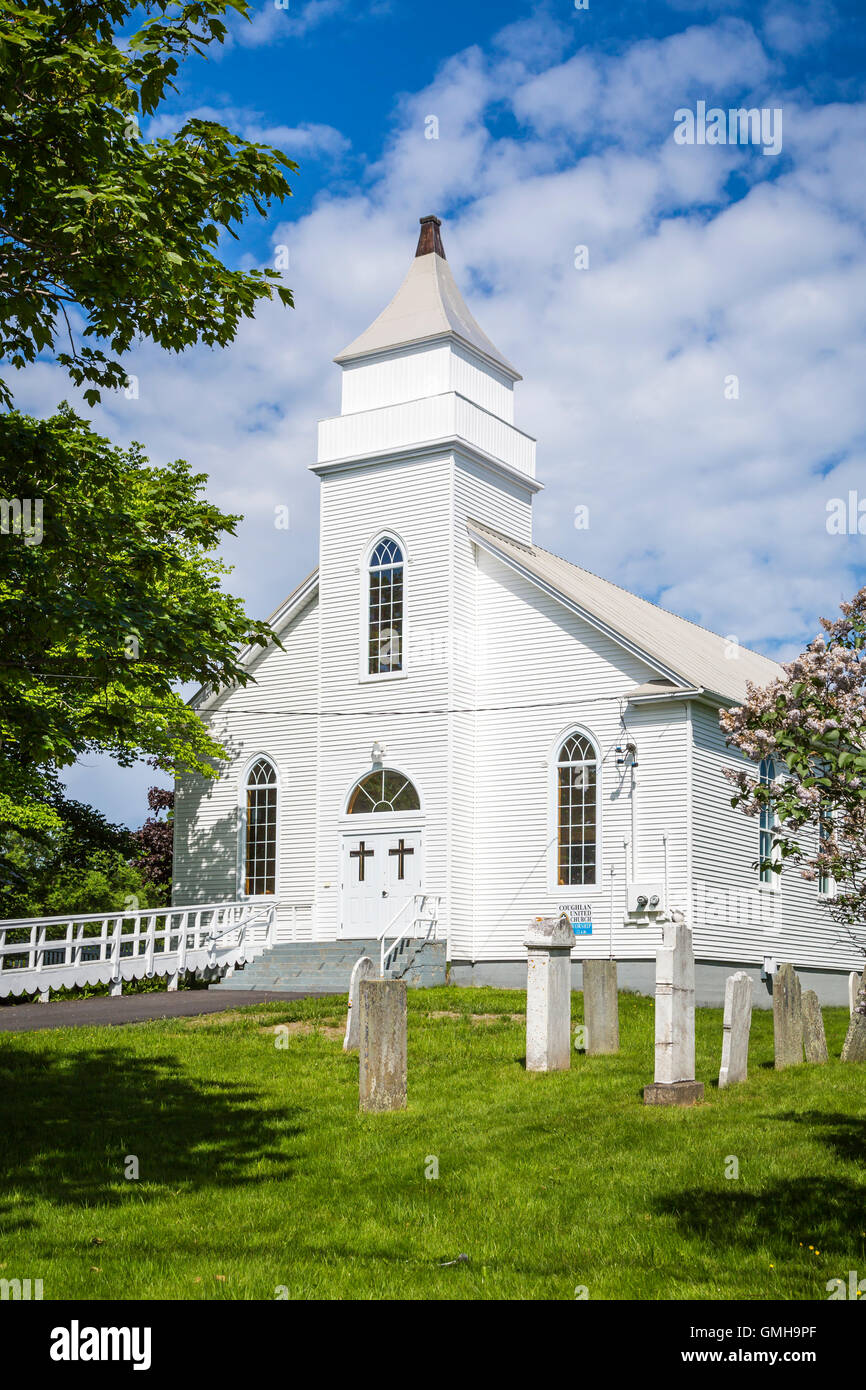 The Coughlan United Church at Harbour Grace, Newfoundland and Labrador