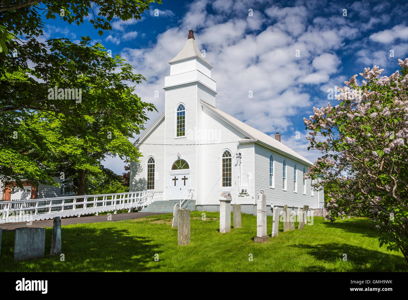 The Coughlan United Church at Harbour Grace, Newfoundland and Labrador