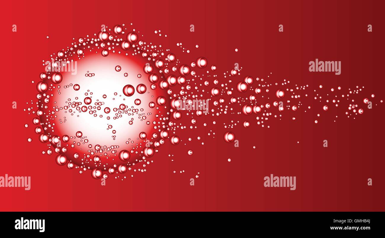 Wine Bubbles Stock Vector