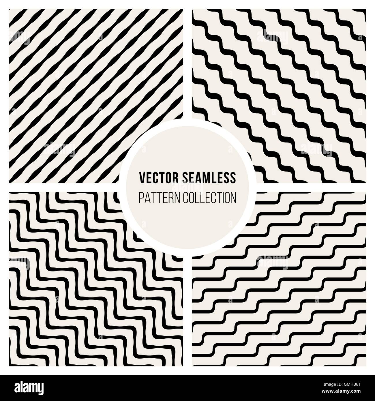 Black and white diagonal stripe Stock Vector Images Alamy