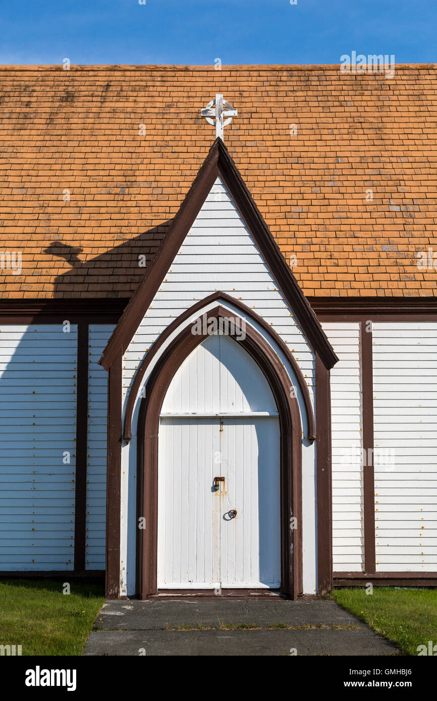 A cemetery and Mortuary Chapel in Bonavista, Newfoundland and Labrador