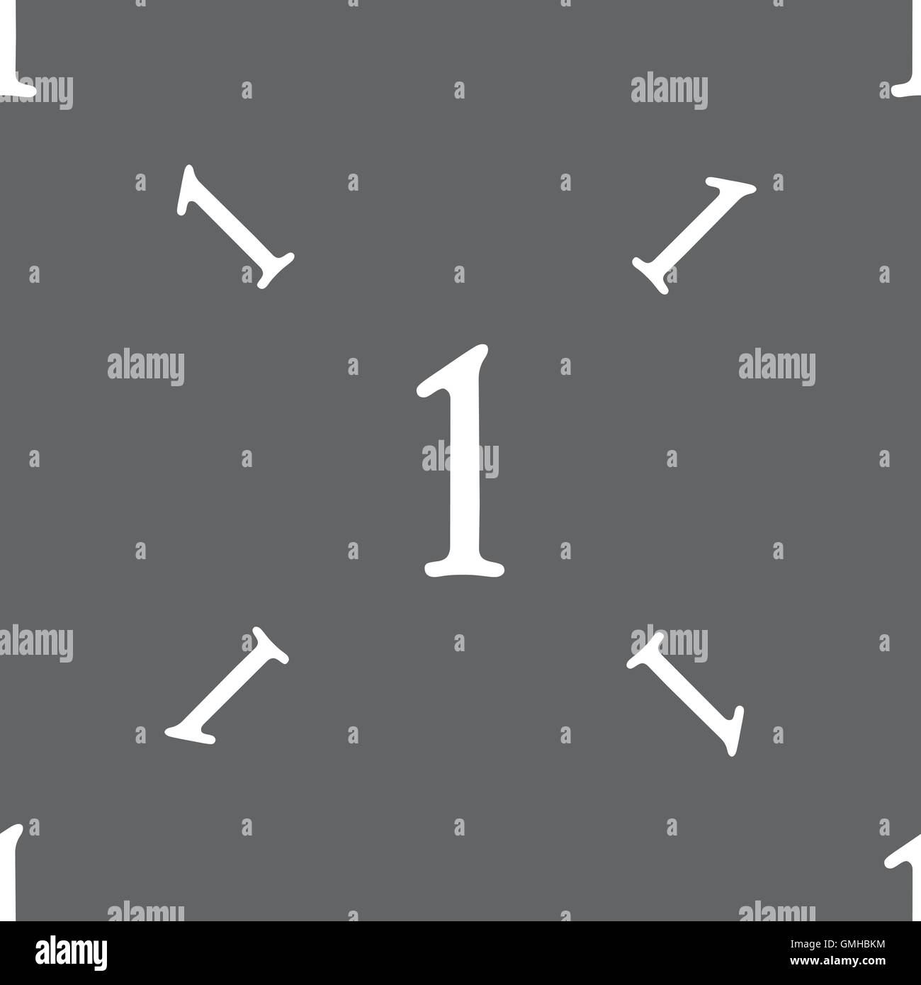 First place award sign. Winner symbol. Step one. Seamless pattern on a ...