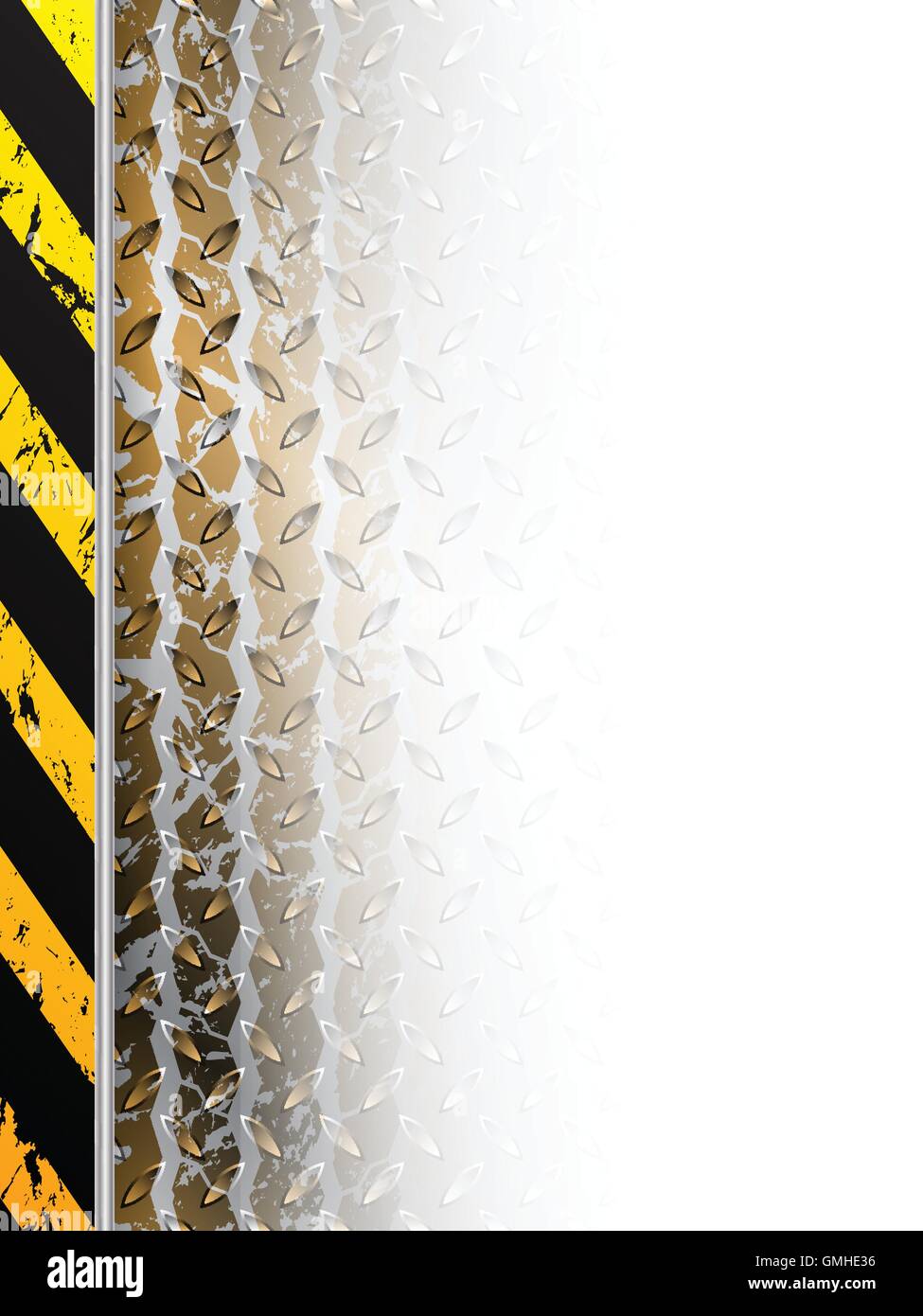 Fading caution sign Stock Vector Images - Alamy