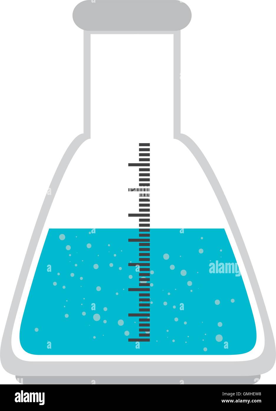 conical flask bottle chemistry Stock Vector Image & Art Alamy