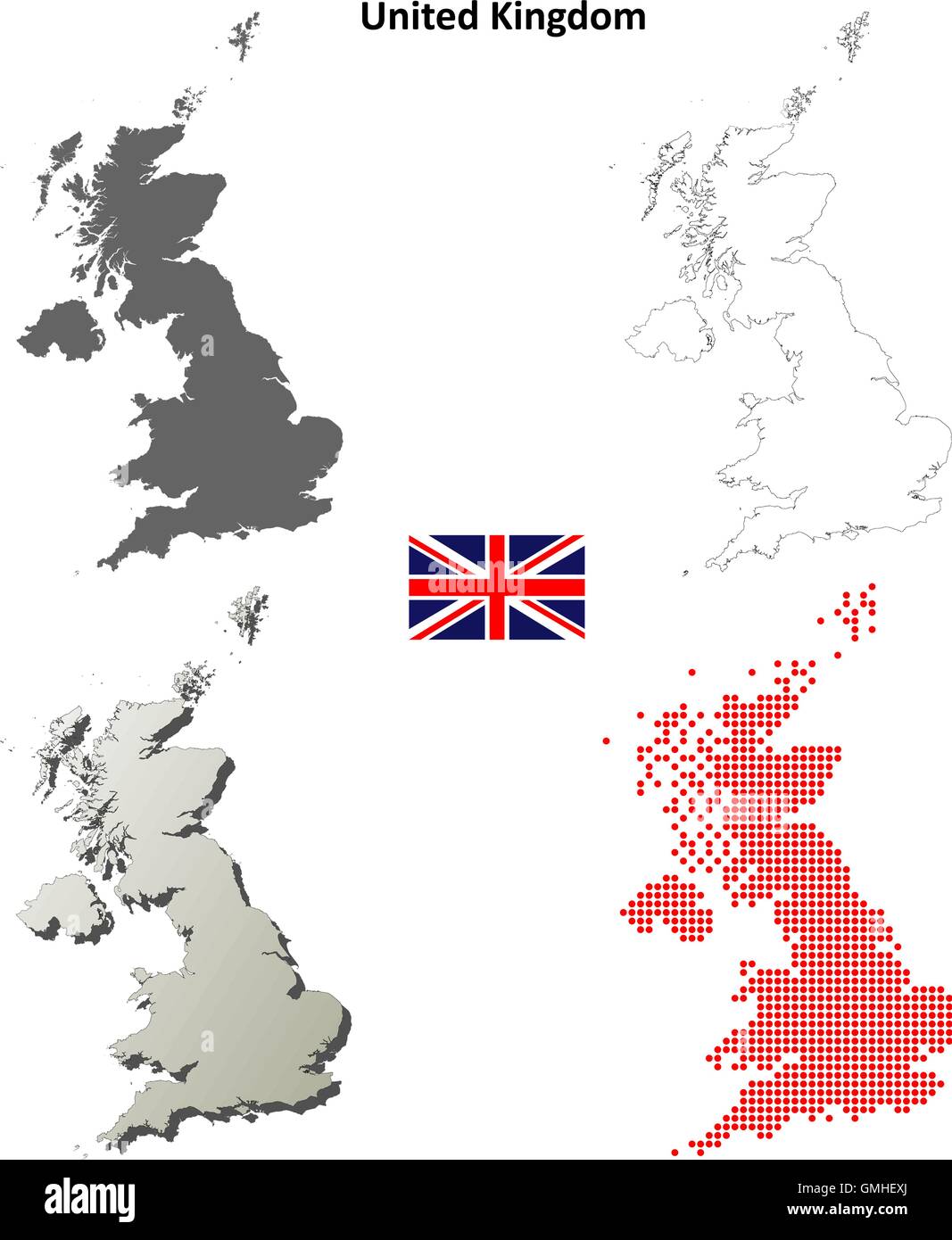 United kingdom map hi-res stock photography and images - Alamy