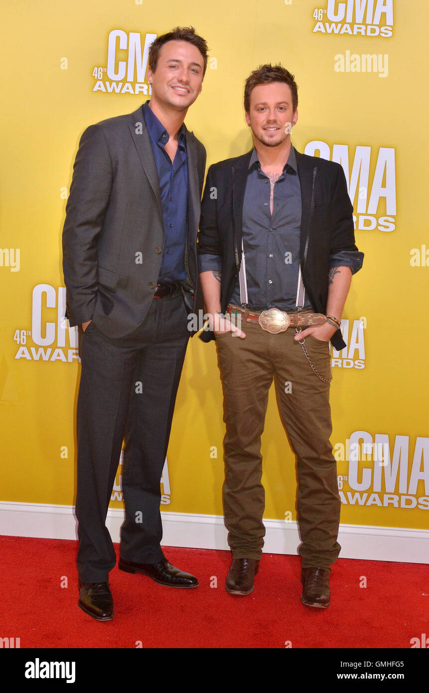 NASHVILLE, TN NOVEMBER 1 Love & Theft on the Macy's Red Carpet at