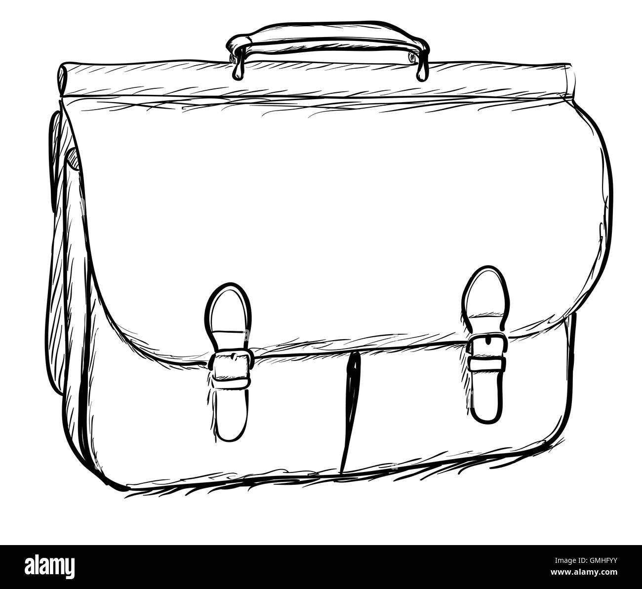 Sketch Briefcase High Resolution Stock Photography and Images - Alamy