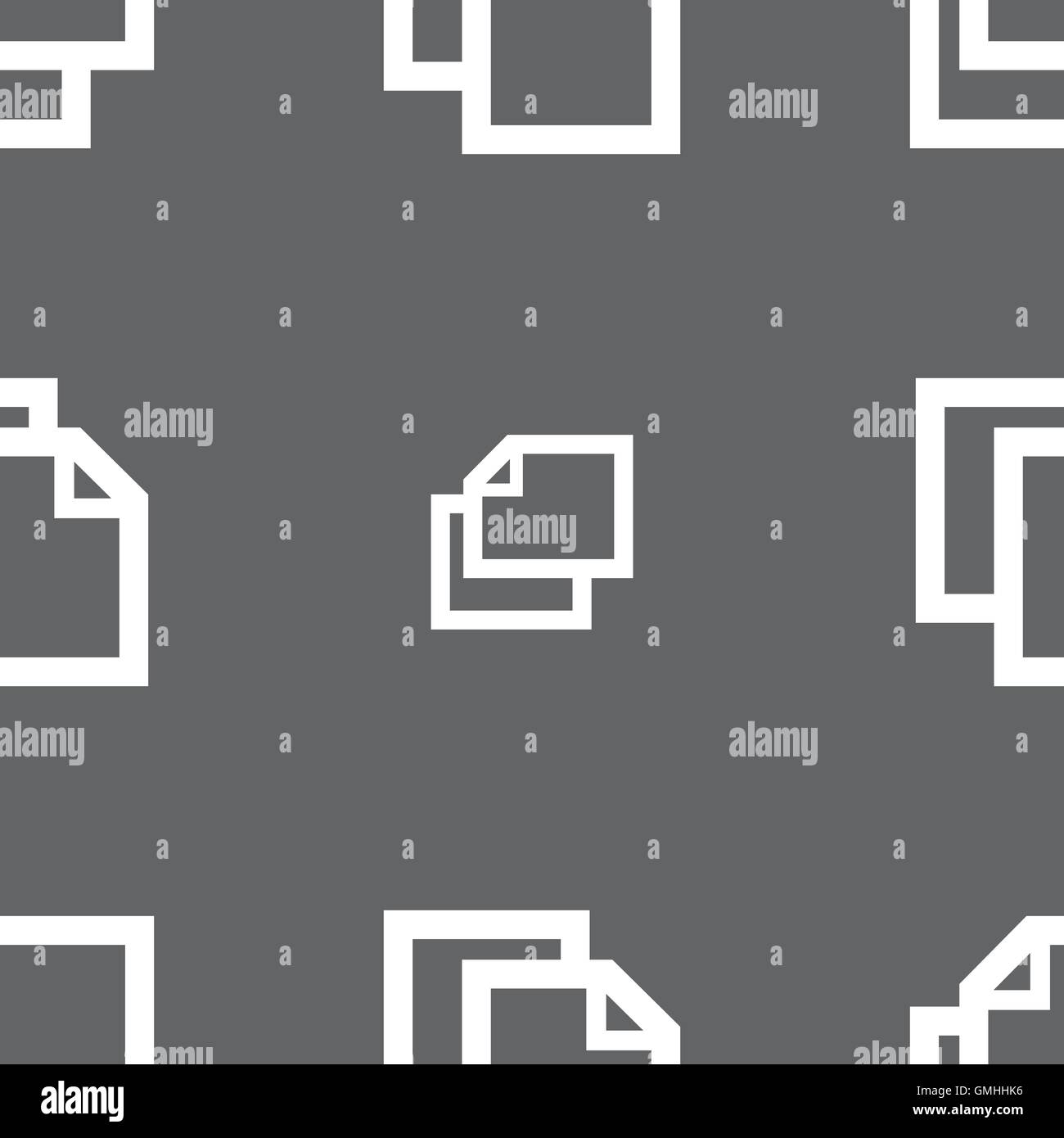 Edit document sign icon. content button.. Seamless pattern on a gray ...