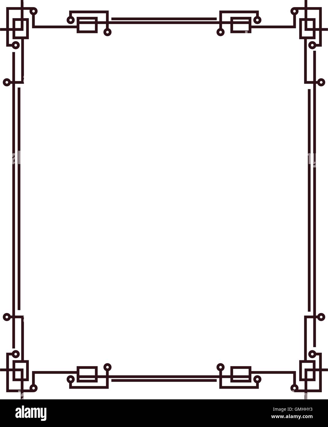 frame card design Stock Vector Image & Art - Alamy