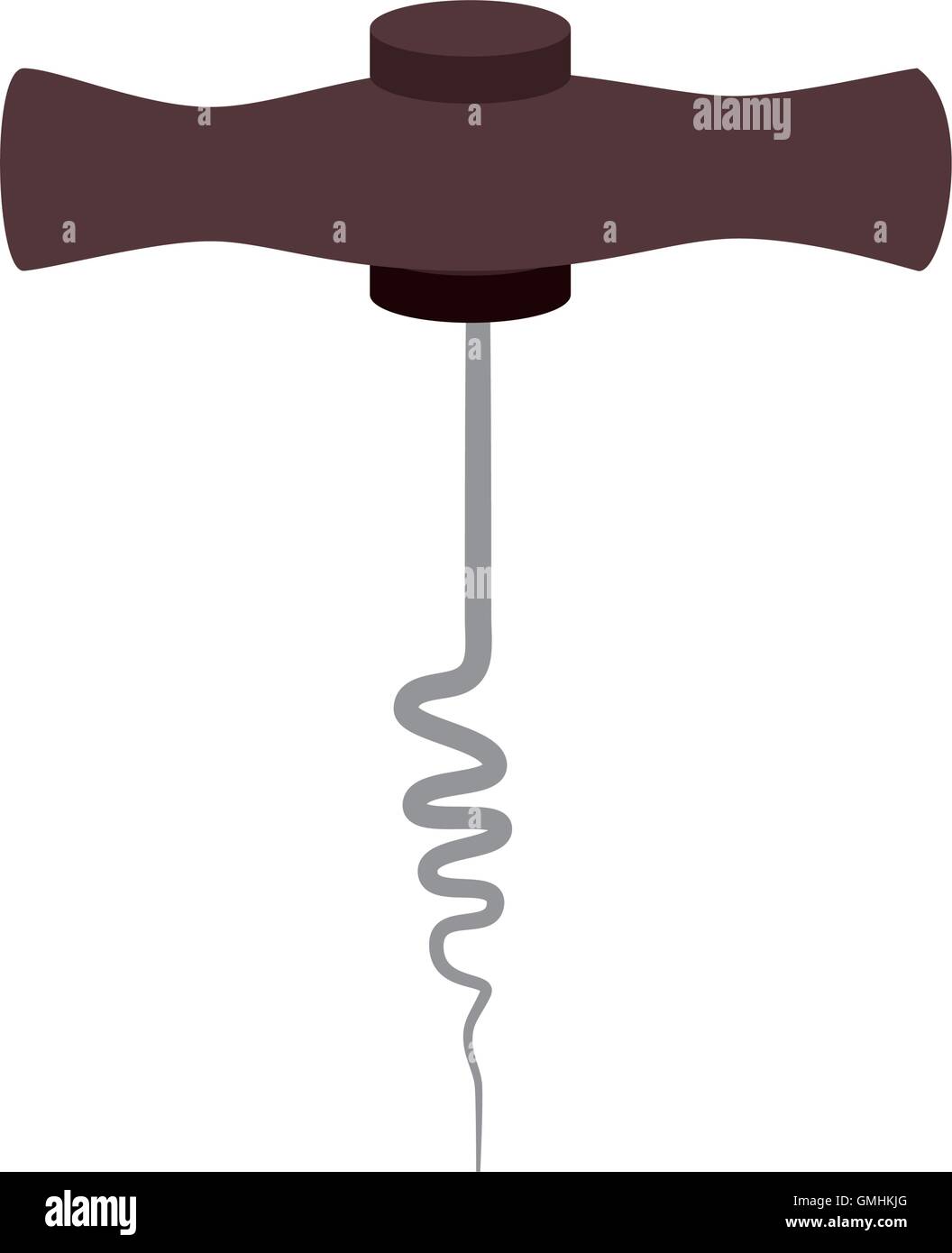 corkscrew cork tool Stock Vector Image & Art Alamy