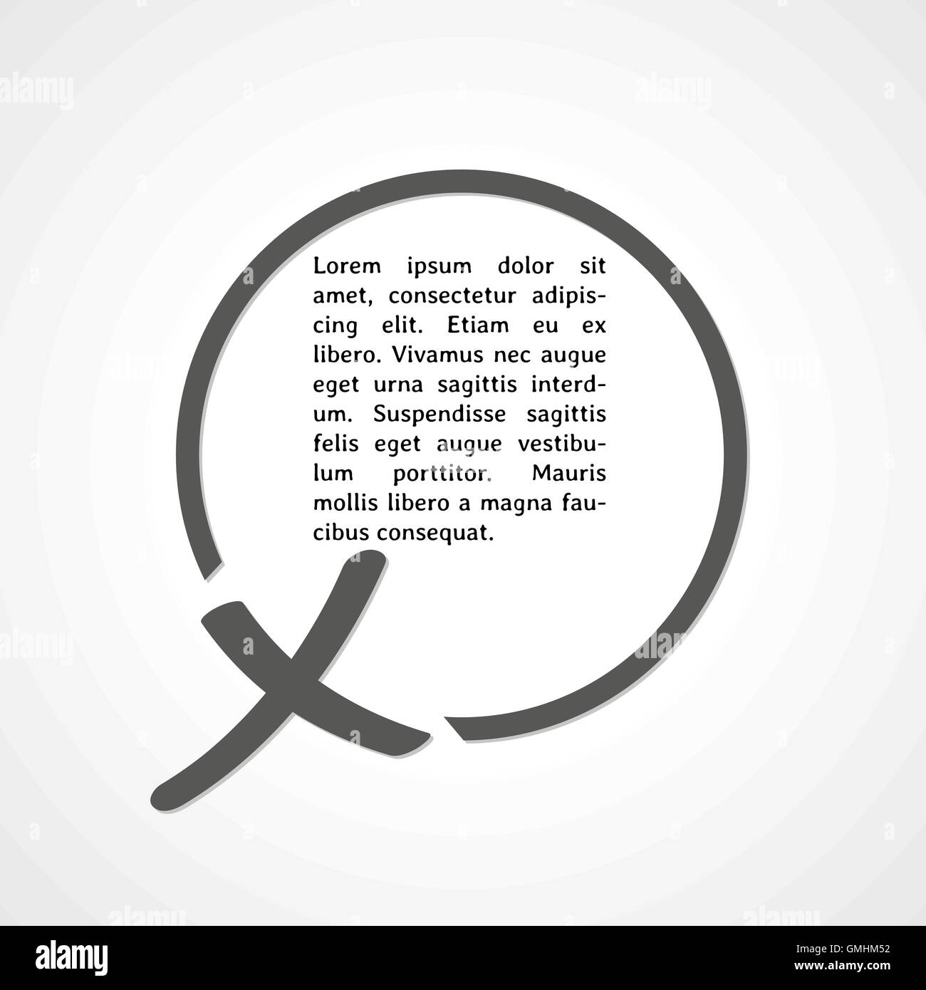 cross symbol and circle Stock Vector Image & Art Alamy